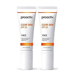 2 Proactiv Clear Skin SPF 30 Sunscreen 1.5fl oz (45mL) - EXP 03/2024